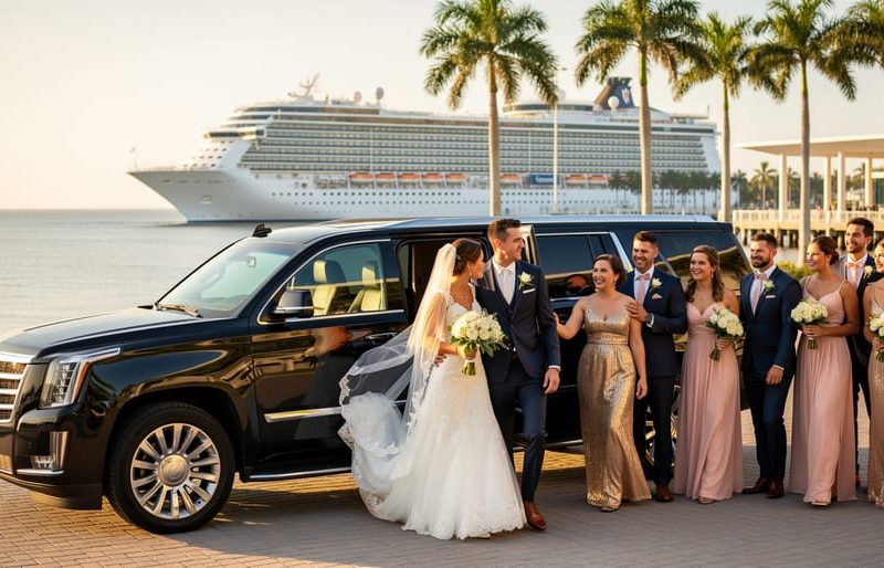 Your Dream Wedding Cruise from Port Canaveral Starts with the Right Transportation